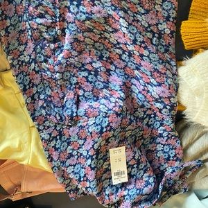 Girls Abercrombie floral dress tags on never worn